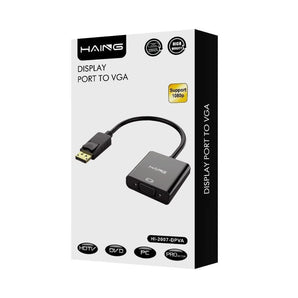 Haing display port to vga high quality