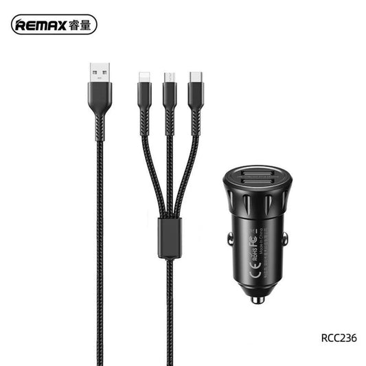 Remax car charger vanguard series rcc236