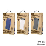 Remax rpp-626 20000mah ruinay series 2.1a fast charging power bank