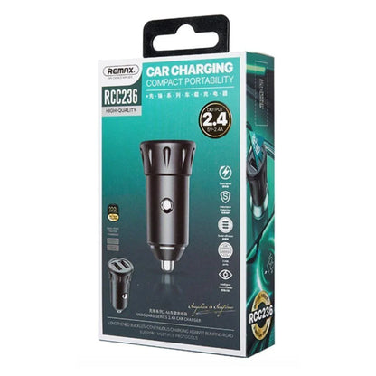 Remax vanguard rcc236 2.4a car charger