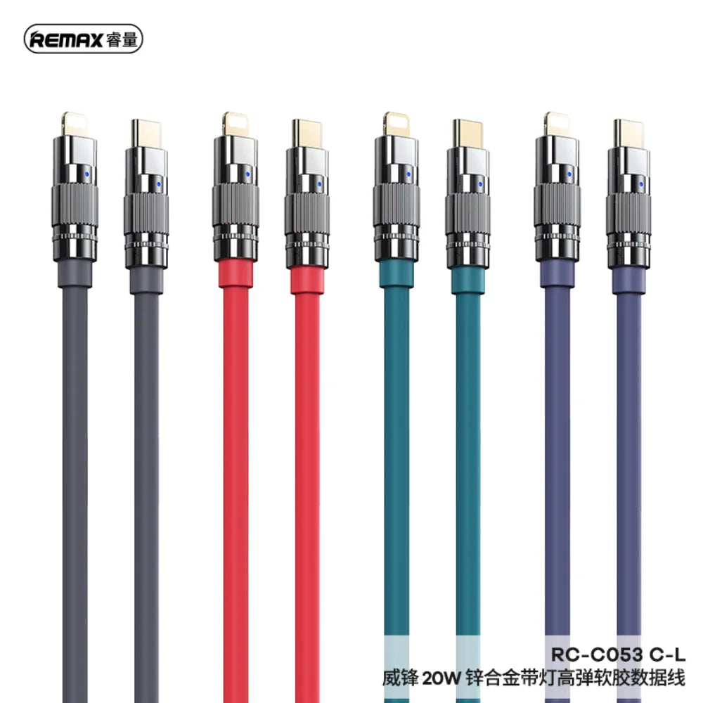 Remax wefon series 20w zinc | type c-lightning