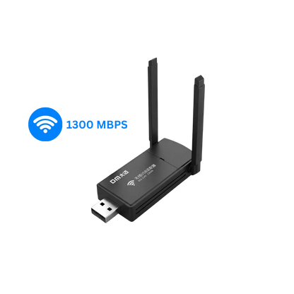 Wifi adapter dm ad085 usb 2.0 high speed 1300mbps wireless adapter for pc