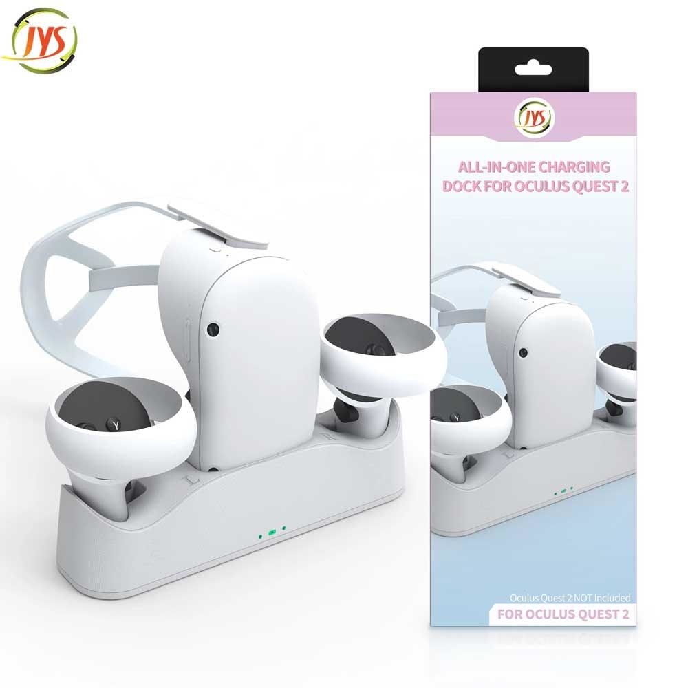 Charging station and display stand for oculus quest 2 jys-oc003
