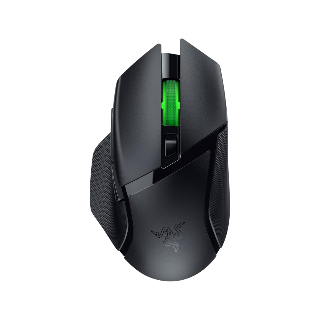Razer basilisk v3 x hyperspeed customizable wireless gaming mouse: mechanical switches gen-2-5g advanced 18k optical
