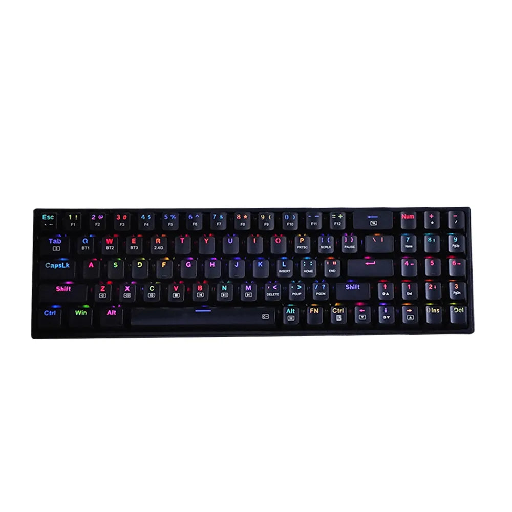 Combo redragon 2 en 1 pollux + trident s136 black spanish - Fun Touch