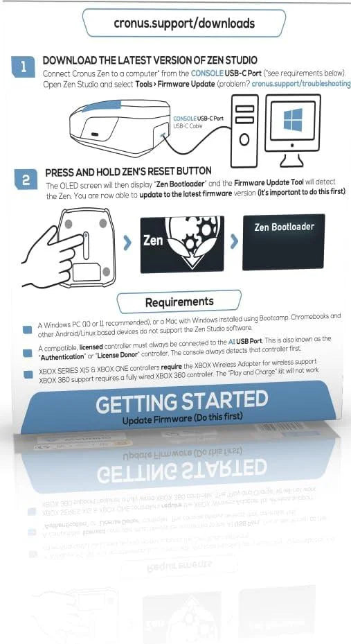 Cronus zen controller emulator for xbox playstation nintendo and pc