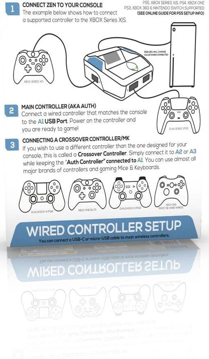 Cronus zen controller emulator for xbox playstation nintendo and pc
