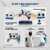 Fantech eos pro ii wgp15 v2 wireless gamepad geminus black gaming pads