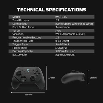 Fantech shooter ii wgp13s controller game controllers