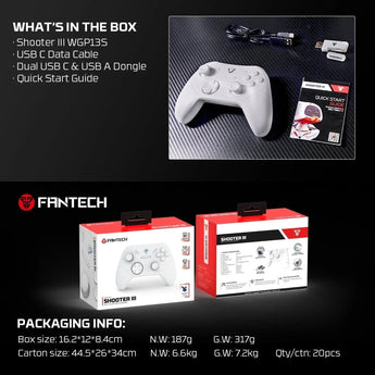 Fantech shooter ii wgp13s controller gaming pads