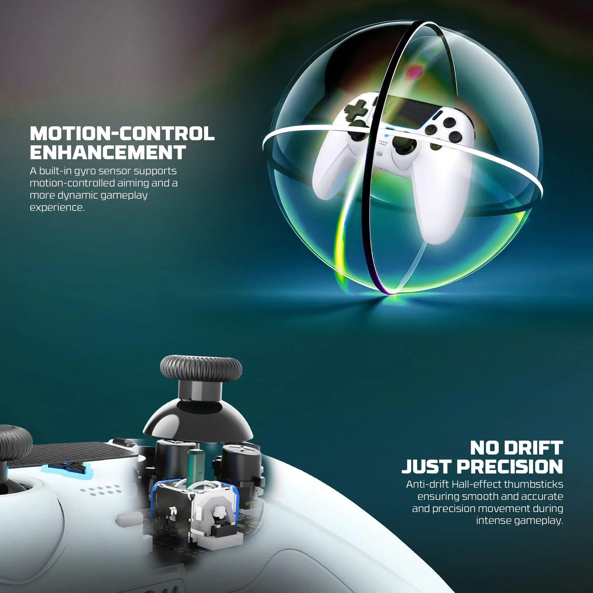Fantech wgp16 nova ii wireless gamepad - white gaming pads