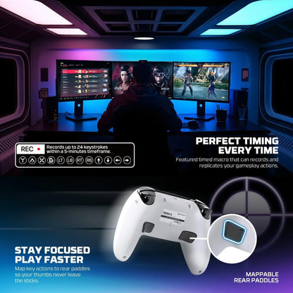 Fantech wgp16 nova ii wireless gamepad - white gaming pads