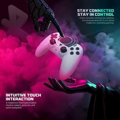 Fantech wgp16 nova ii wireless gamepad - white gaming pads