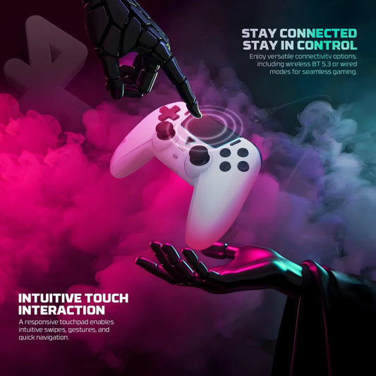 Fantech wgp16 nova ii wireless gamepad - white gaming pads