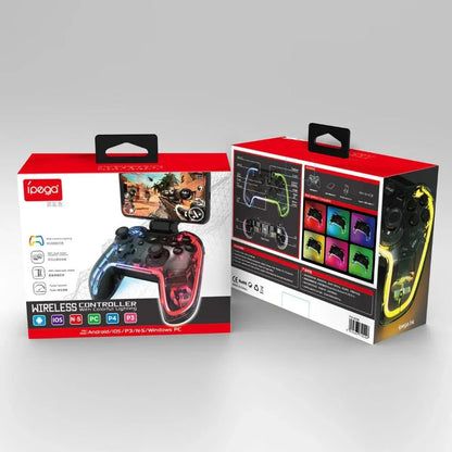Ipega pg-9238 wireless controller with colorful lighting