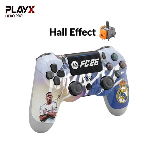 Playx controller hall effect ps4-pc-mobile (madrid) home game console