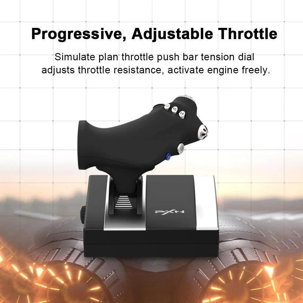 Pxn 2119 pro flight simulator joystick