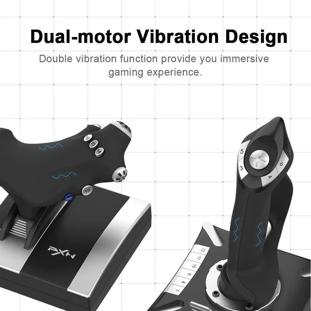 Pxn 2119 pro flight simulator joystick