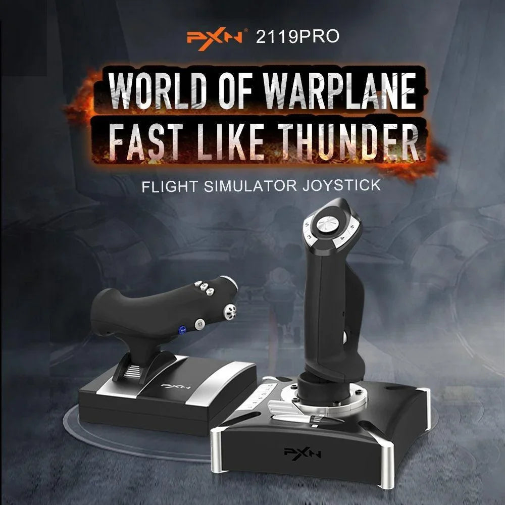 Pxn 2119 pro flight simulator joystick
