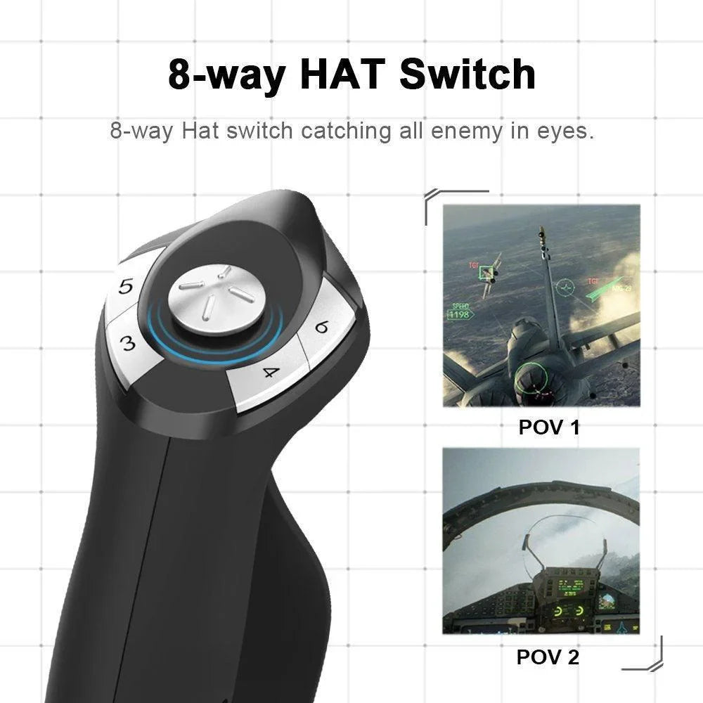 Pxn 2119 pro flight simulator joystick