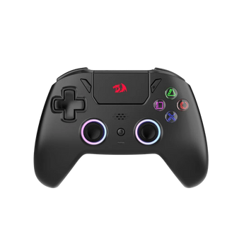 Redragon darkflame black gamer controller with analog leds and hall effect g820