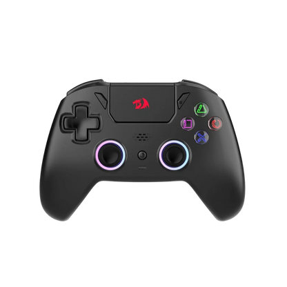 Redragon darkflame black gamer controller with analog leds and hall effect g820