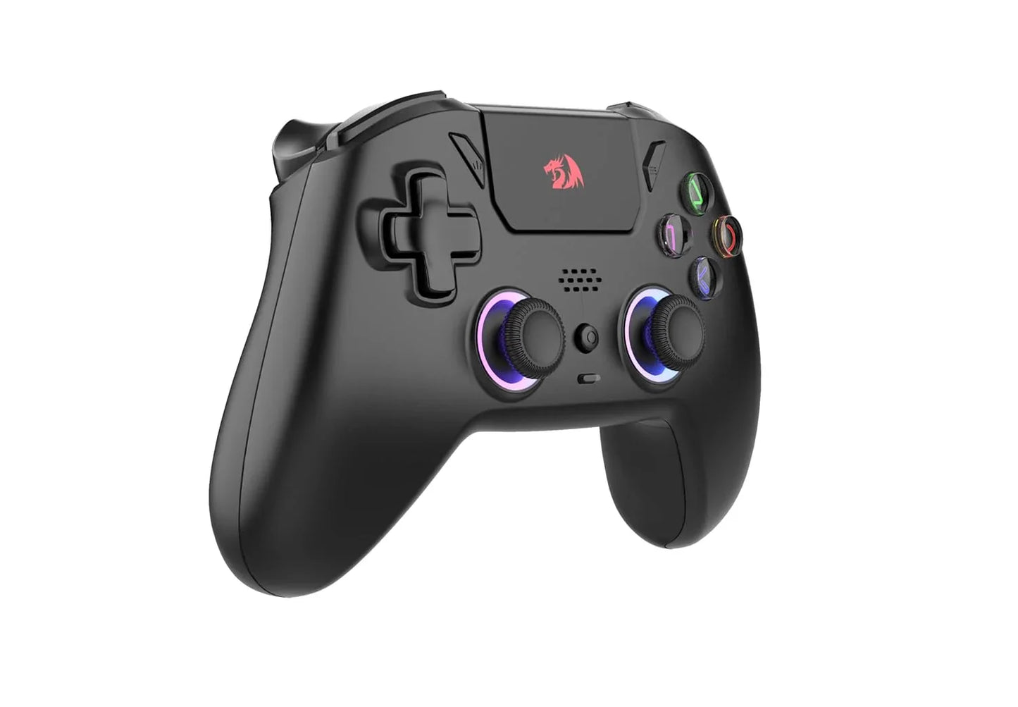Redragon darkflame black gamer controller with analog leds and hall effect g820
