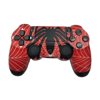 Wireless bt gamepad for ps4 controller black spider