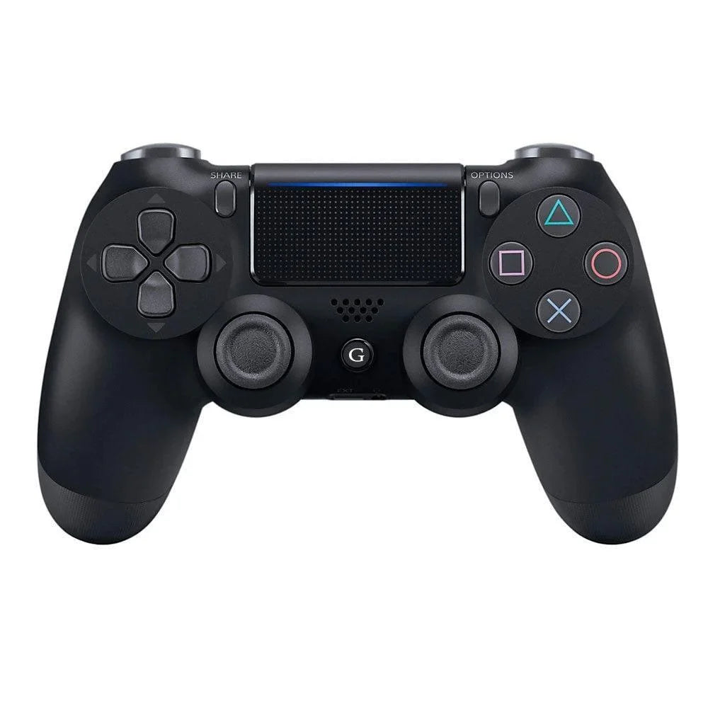 Wireless bt gamepad for ps4 controller solid black