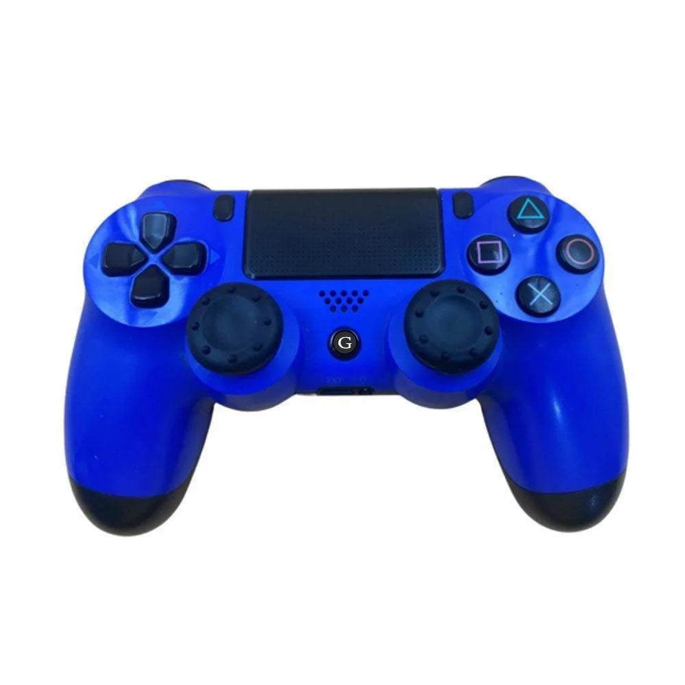 Wireless bt gamepad for ps4 controller solid wave blue