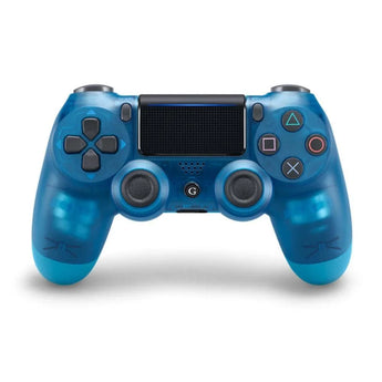 Wireless bt gamepad for ps4 controller trans blue