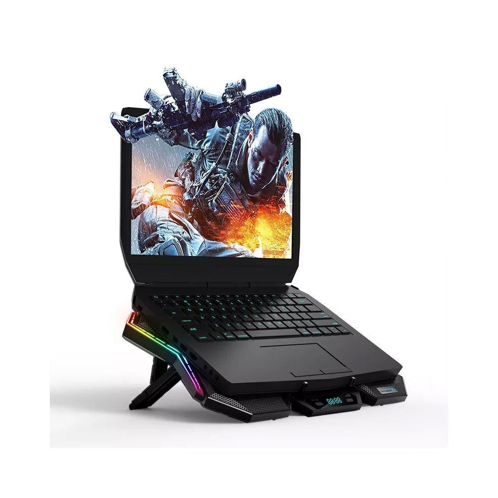 Coolcold k40 rgb laptop cooler 6-fan - Fun Touch