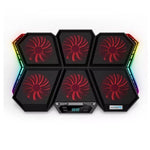 COOLCOLD K40 RGB Laptop Cooler 6 - fan Cooling Stands 25 JOD