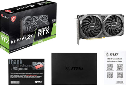 Msi gaming geforce rtx 3060 12gb 15 gbps gdrr6 192-bit hdmi/dp pcie 4 torx twin - coolers & power supply
