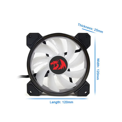 Redragon gc-f009 cooling fan for enhanced pc performance - coolers & power supply