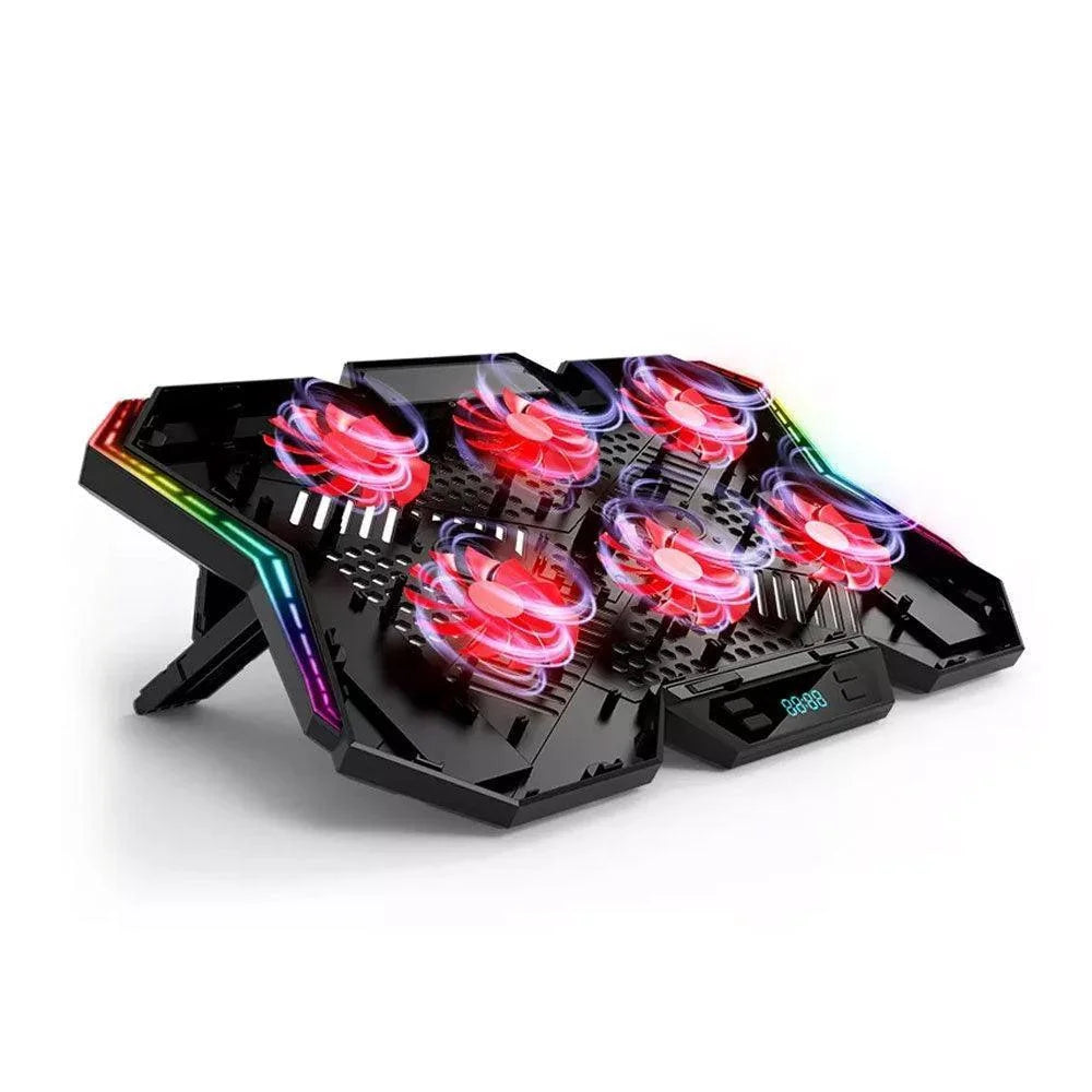 Coolcold k40 rgb laptop cooler 6-fan