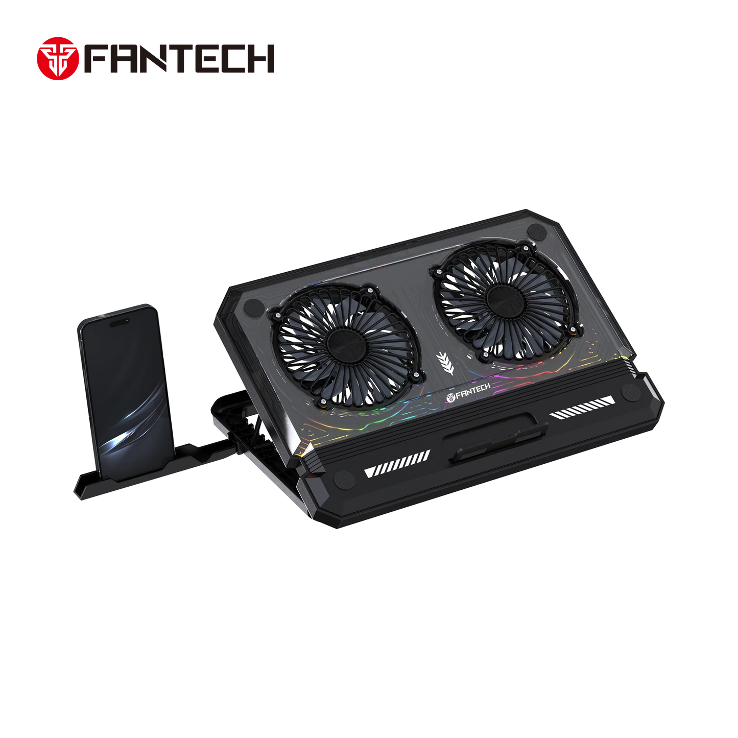 Fantech nc21 notebook cooler laptop cooling pad computer risers & stands