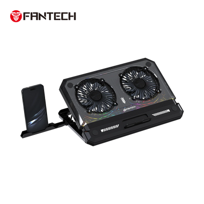 Fantech nc21 notebook cooler laptop cooling pad computer risers & stands