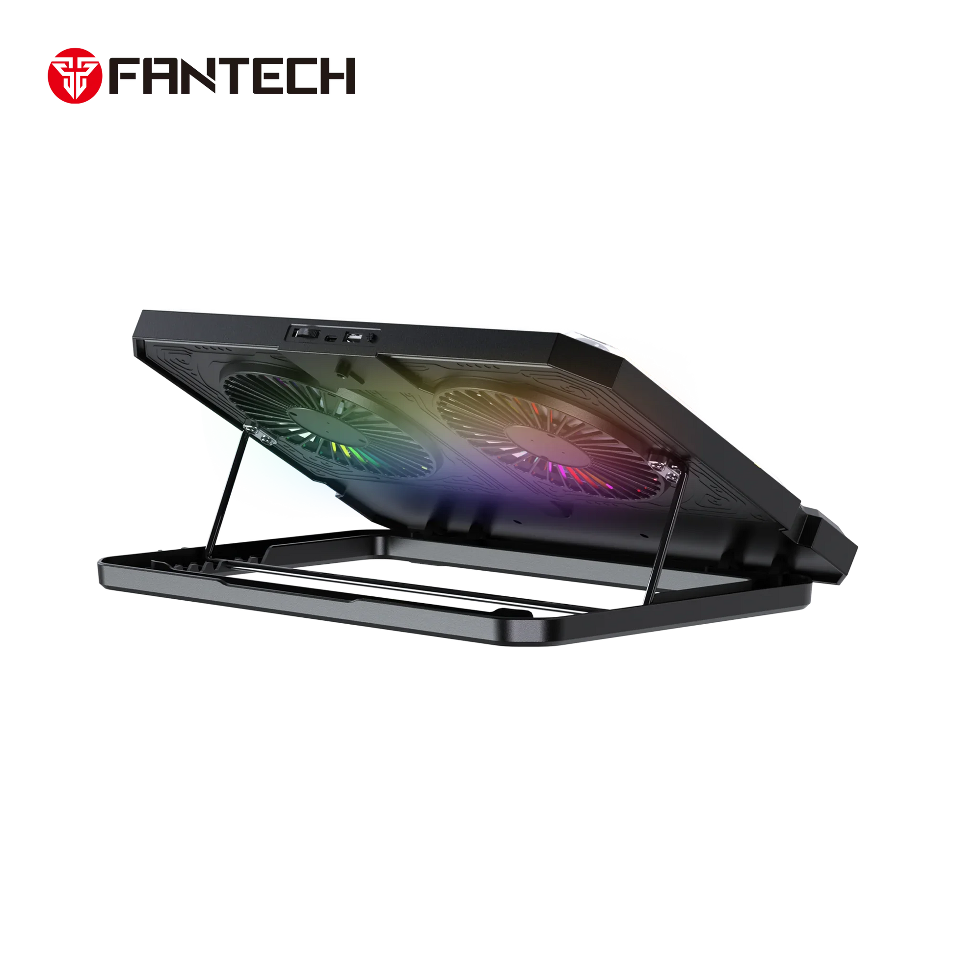 Fantech nc21 notebook cooler laptop cooling pad computer risers & stands