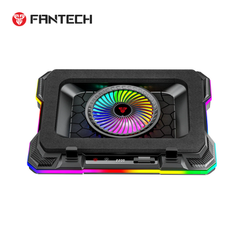 Fantech nc22 notebook cooler laptop cooling pad computer risers & stands