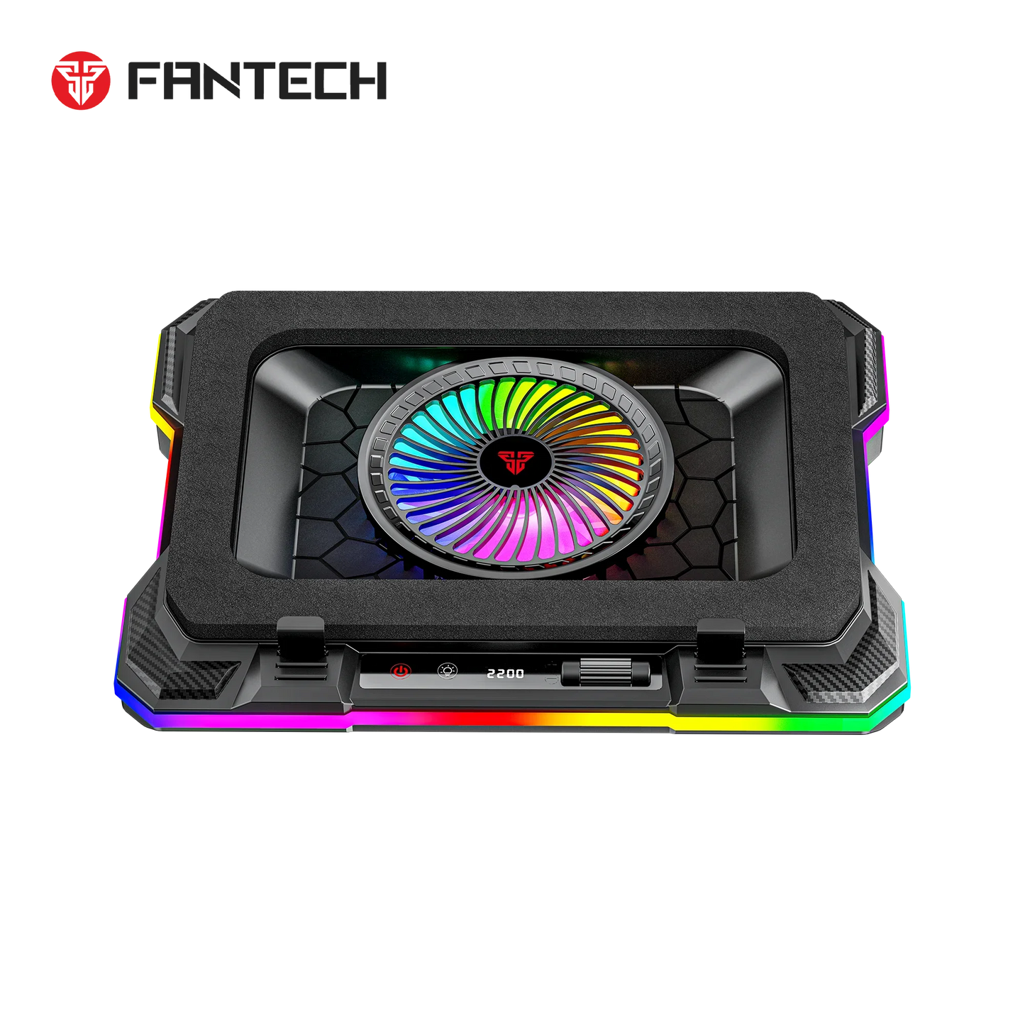 Fantech nc22 notebook cooler laptop cooling pad computer risers & stands