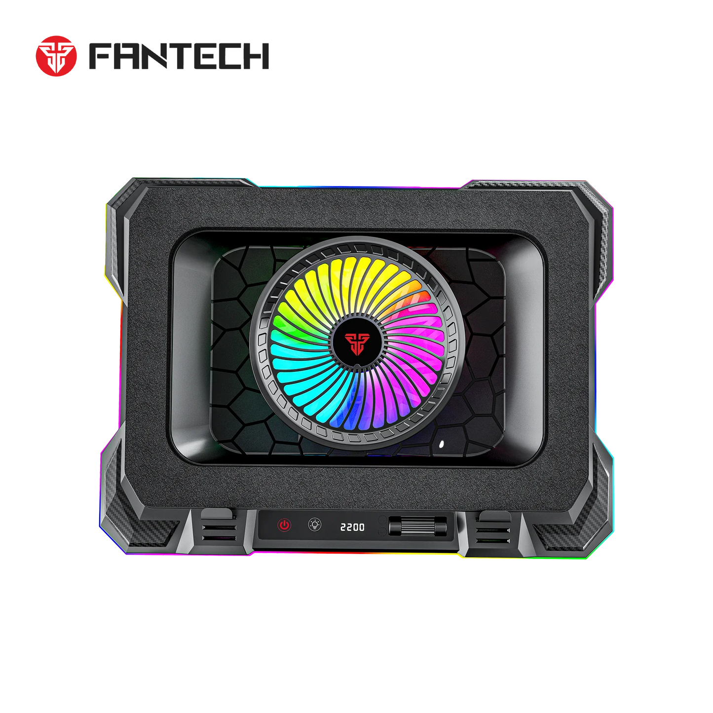 Fantech nc22 notebook cooler laptop cooling pad computer risers & stands