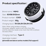 Memo cx-03 magnetic phone cooler with wireless charging wireless chargers
