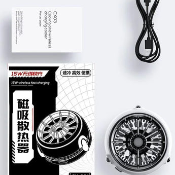 Memo cx-03 magnetic phone cooler with wireless charging wireless chargers