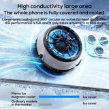 Memo cx-03 magnetic phone cooler with wireless charging wireless chargers