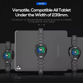 Memo dl05 cooler for tablet cooler pad for ipad
