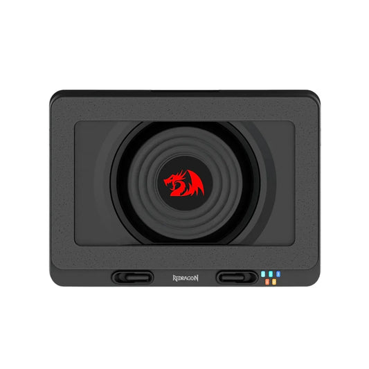 Redragon windseeker laptop cooler gcp512 - ultimate rgb turbo fan cooling solution - cooling stands