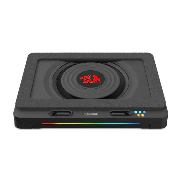 Redragon windseeker rgb turbo fan laptop cooler (gcp512) computer system