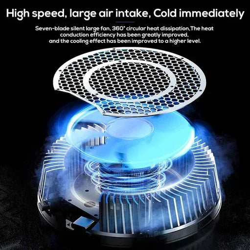 Tablet cooler with semiconductor chip memo cx05 is a magnetic tablet cooler