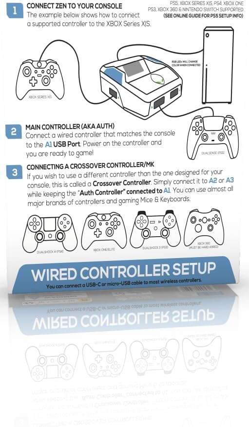 Cronus Zen Controller Emulator for Xbox Playstation Nintendo and PC Controller